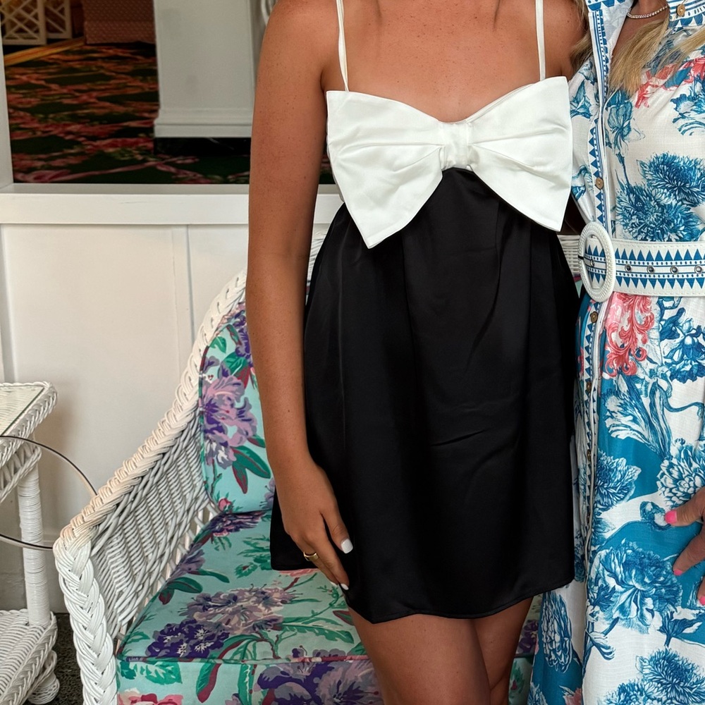 Show Me Your MuMu Best Bow Dress size EXTRA SMALL